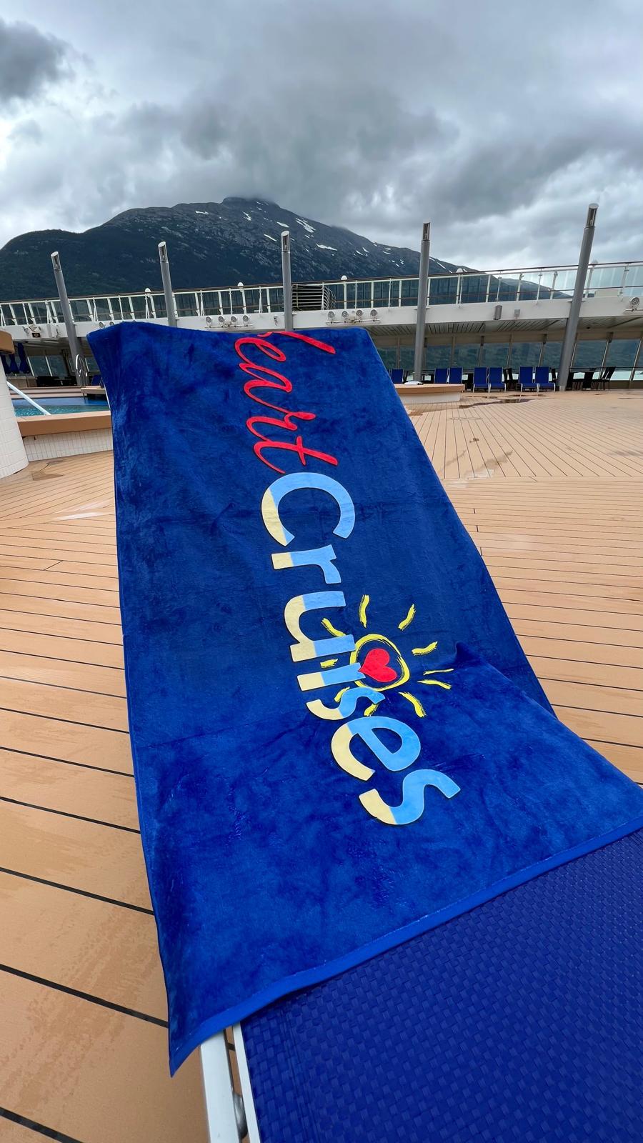 Heart Cruises' Towel