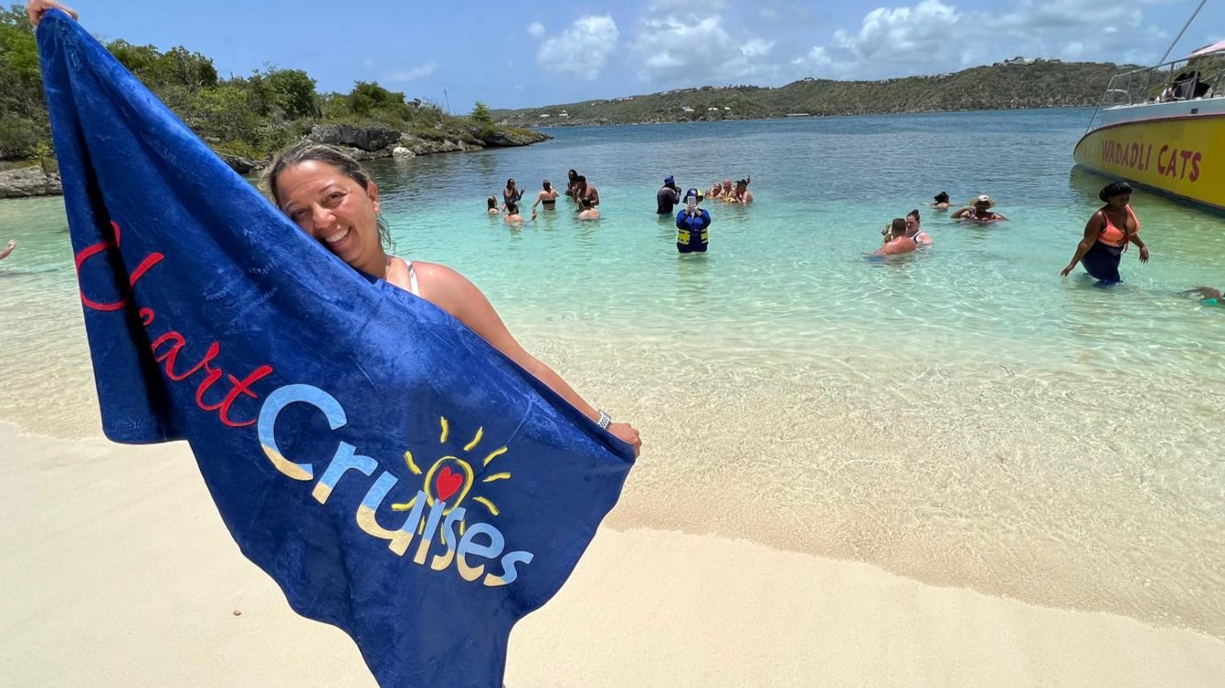 Heart Cruises' Towel